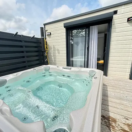 Luxe 3 Chambres, Jacuzzi, Piscine Et Parking à 12 Km Des Sables D'olonne - Fr-1-197-608 Chalet *